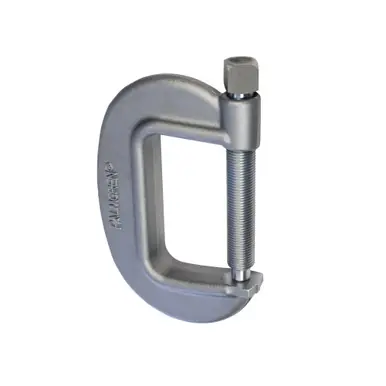 PALMGREN 9629090 - 6" Bridge Clamp w/ Full Closing Spindle & Short Spindle