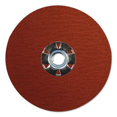 WEILER 69890 Tiger Ceramic Resin Fiber Disc 5" Dia 5/8 Arbor 60 Grit Ceramic