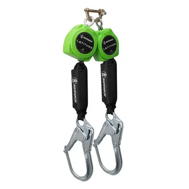 Safewaze 024-5432 - Latitude 11‘ Dual Web SRL-P 9012 BWB, Rebar Hooks