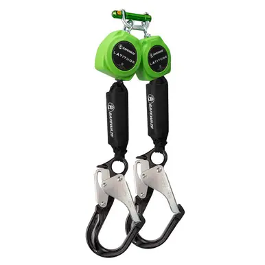 Safewaze 024-5429 - Latitude 11‘ Dual Web SRL-P 9013 BWB, Alu Rebar Hooks