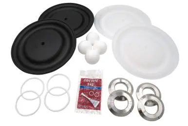 GRACO FK3111 - SaniForce 2150 FG Complete Fluid Repair Kit w/ SS Seat, PT Ball, PT Diaphragm, PT