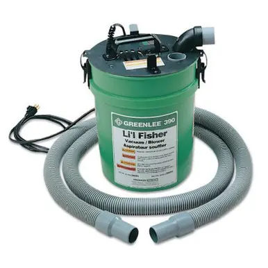 Greenlee 390 Li‘l Fisher Vacuum/Blower Power Fishing System