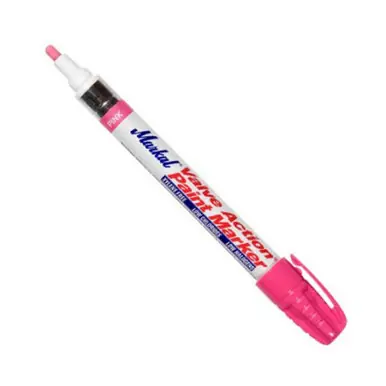 MARKAL 96830 Valve Action Paint Marker, Pink, 1/8 in, Medium