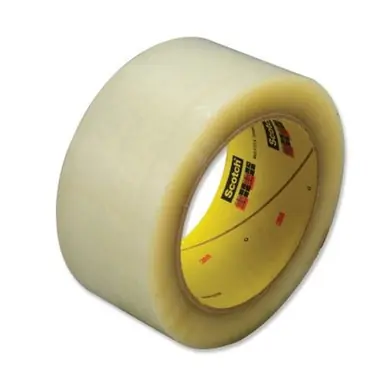 3M 021200-72330 Scotch Box Tape 355, Clear, 48 mm x 50 m
