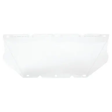MSA 10115837 V-Gard Accessory System General Purpose Visors, Clear, Nitrometer, 17" x 8"