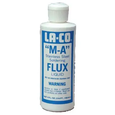 MARKAL 23913 M-A Stainless Steel Flux Liquids, Bottle, 1 qt.