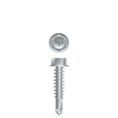 Strong-Point H1412C - 14-14 x 3/4" Hex Head Self-Drilling Screw, Strong-Shield 4000ct