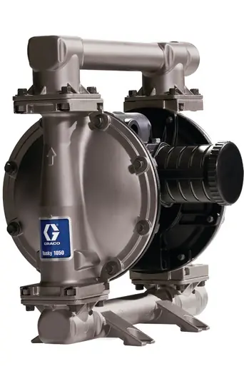 GRACO 651019 - Husky 1050 SS 1" NPT Pump AL Center Section, AC Seats, PTFE Balls & PTFE Diaphragm