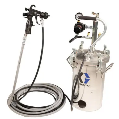 GRACO 2006498 - 2.5 Gallon nozzle, 25 ft (7.6 m) fluid & air hose