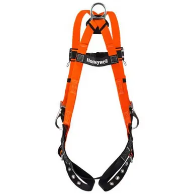 Honeywell T4507/UAK Titan Full-Body Harnesses, Back&Side D-Rings;Tongue Leg;Mating Chest & Shoulders
