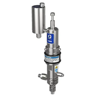 GRACO 2A25046 - Python Pneumatic Chemical Injection Pump, 1-1/4" Air Motor, 1/2" Plunger, HNBR