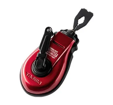 TAJIMA CR701SFR - Chalk-Rite COMPACT 1.0mm Extra Bold Chalk Line, Red - 50ft