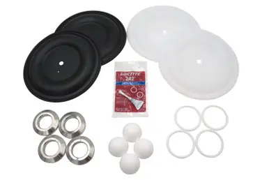 GRACO FK2111 - SaniForce 1590 FG Complete Fluid Repair Kit w/ SS Seat, PT Ball, PT Diaphragm, PT
