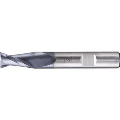 PFERD 23003029 Square End Mill, 2-flutes, 1/2" Dia, 1" APMX, 3" OAL, Weldon shank