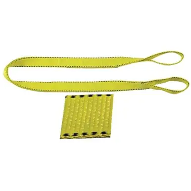 Liftex EE292X12ND Pro-Edge Nylon Web Sling, Eye and Eye, 2" x 12‘, Yellow