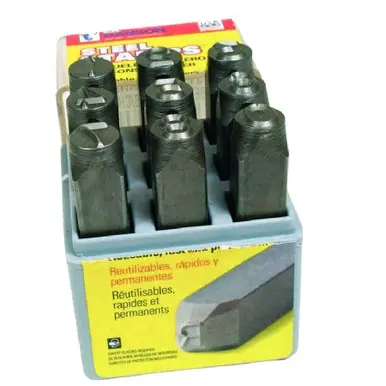 CH Hanson 20561 3/16" Standard Number Set
