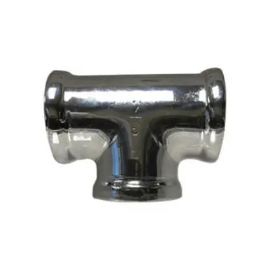 Midland Industries 45255 - Tee, 1" 1" 1" Bronze, Chrome-Plated