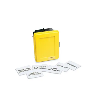 ALLEGRO 4500-Y - Medium Yellow w/ Label Kit, 1 Shelf