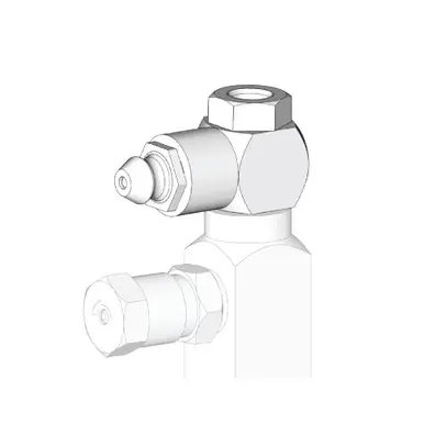 GRACO 24W495 - Manual Grease Fitting Adapter