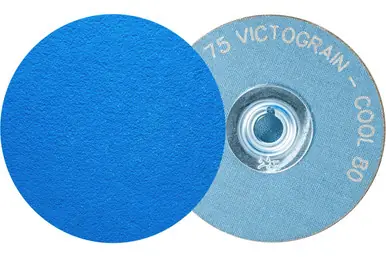 PFERD 42448 - 3" COMBIDISC Abrasive Disc, Type CD, 80 Grit, VICTOGRAIN-COOL (50pk)