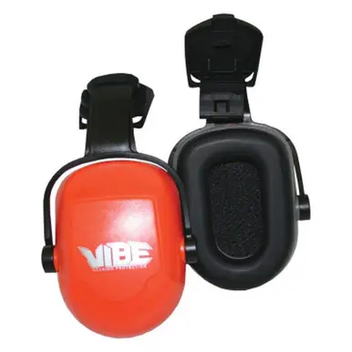 Jackson Safety 20776 H70 VIBE Earmuffs, 22 dB, Orange