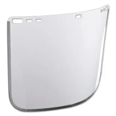 Jackson Safety 28962 F10 PETG Faceshields, 34-40AP, Clear, 15 1/2" x 9", Bound (50pk)