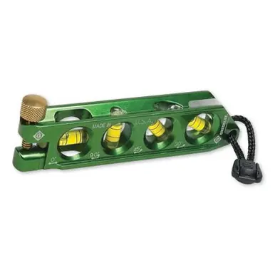 Greenlee L77 Mini-Magnet Bubble Level, 5-1/2" 4 Vials