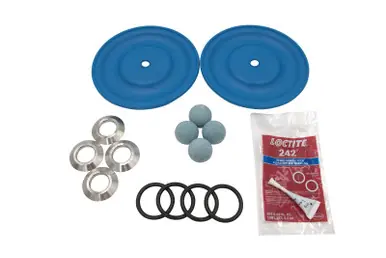 GRACO FK1222 - SaniForce 1040 FG Complete Fluid Repair Kit w/ SS Seat, SP Ball, SP Diaphragm, EP