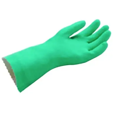 MAPA Professional 34381047 Stansolv AK-22 Glove, Size 7, Green, Cuff, Knit Lined