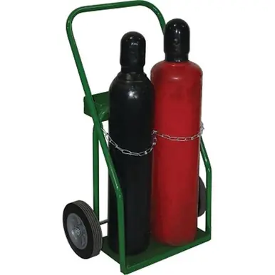 Saf-T-Cart CTR-110-1T Cylinder Cart, 2 Cylinders