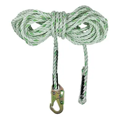 Safewaze FS700-150 - 5/8" Polyester-dacron, 3-Strand Twisted Rope Lifeline / 150‘