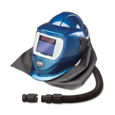 ALLEGRO 9904-CVW - Deluxe Supplied Air Shield & Welding Helmet w/ HP Control Valve