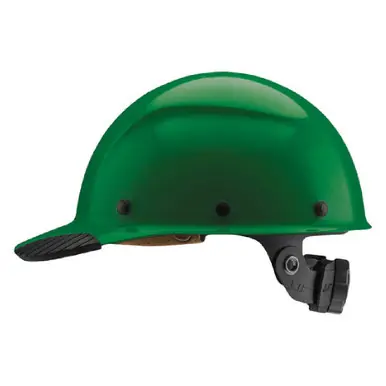 LIFT HDFC-19GG - DAX Fiber Resin Cap-Style Brim Hard Hat (Green)