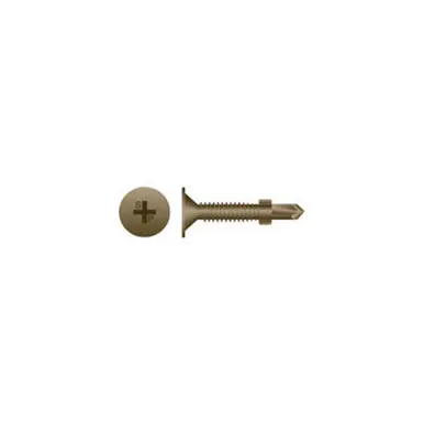 Strong-Point R107W - 10-24 x 1-7/16" Wafer Head Self-Drilling Screw, WAR 4000ct