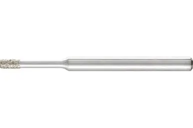 PFERD 02010 - Diamond Mounted Point, 1/8" x 5/32", Grit D126, 1/8" shank