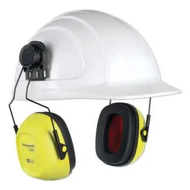Honeywell 1035127-VS VeriShield 100 Series Passive Earmuffs, VS130HHV, 27 NRR, Hi-Viz Yellow