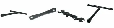 Best Welds Complete Tank Wrench Kit - 3/16" 8-1/2" 5.96"(9/32" & 3/8" Opening Size) for
