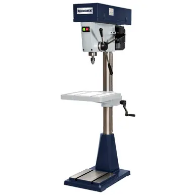PALMGREN 9680116 - 20" 12-Speed Floor Step Pulley Drill Press, 1 HP, 115/230V