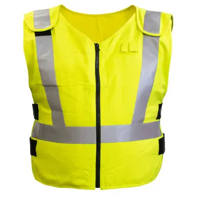 ALLEGRO 8413-03HV - Hi-Viz Cooling Vest for Cooling Inserts,Large