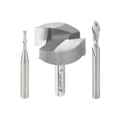 Axiom ABS201 - 3pc. 1/4" Shank CNC Starter Bit Set