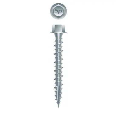 Strong-Point PG1040 - 10-14 x 2-1/2" Hi-Hex Head Pole Gripper Screw, Strong-Shield 1500ct