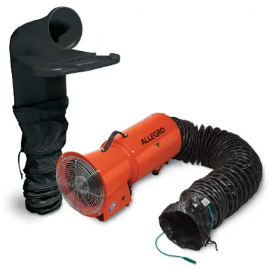 ALLEGRO 9520-05MEX - 8" Axial AC EX 9514-05 Blower Kit w/ 8" EX MVP