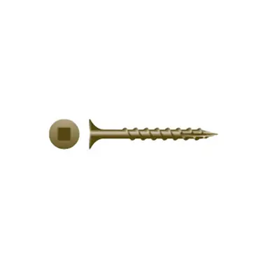 Strong-Point XQ1031W - 10 x 3-1/2" Bugle Head Outdoor Screw, WAR 1000ct