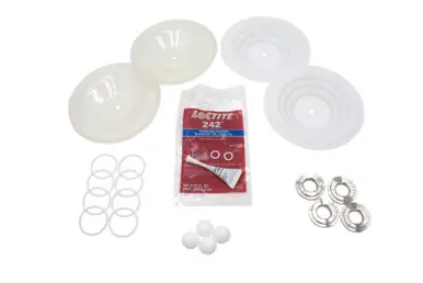 GRACO FK5111 - SaniForce 515 FG Complete Fluid Repair Kit w/ SS Seat, PT Ball, PT Diaphragm, PT Seal