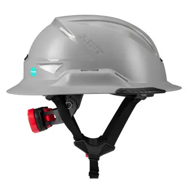 LIFT HRXF-25YE2 - RADIX Non-Vented Type 2 Safety Helmet Full Brim Hard Hat (Gray)
