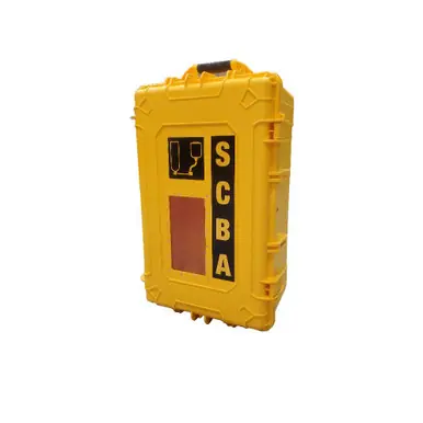 ALLEGRO 4606 - All-Weather SCBA Wall Case (w/ 6.75" Bracket)
