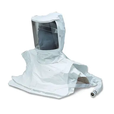ALLEGRO 9912-CV - Maintenance Free Double Bib Tyvek Hood w/ Flow Control Valve