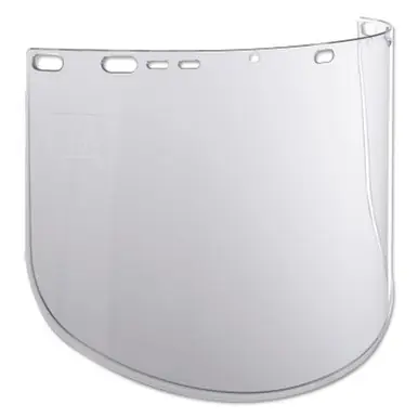 Jackson 29089 F40 Propionate Face Shields, 915-60, Clear, 15-1/2" x 9", Bulk (50pk)