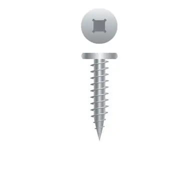 Strong-Point 108PCSS - 10-12 x 1" Pancake Head Screw, 305SS 4000ct