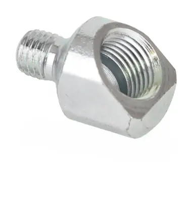 GRACO 557954 - 45° Street Elbow Adapter, 1/4"-28 SAE Male x 1/8" NPT(F) Female